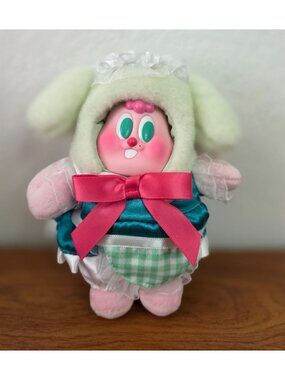 NWOB Miniso x Carrot Street MAID FUFU Bunny Plush Toy w/ Keychain Backpack Ring